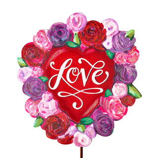 Floral “Love” Heart