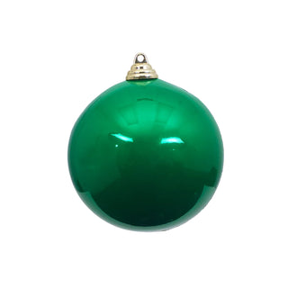 Emerald Green Candy Apple Ball Ornament, 12"