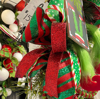 Red Glitter Magic Ribbon, 1.5" X 10YD