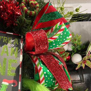 Red Glitter Magic Ribbon, 1.5" X 10YD