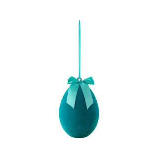 Flocked Egg Display, 15.75"