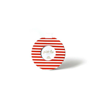 Medium Stripe Mini Round Frame by Happy Everything!