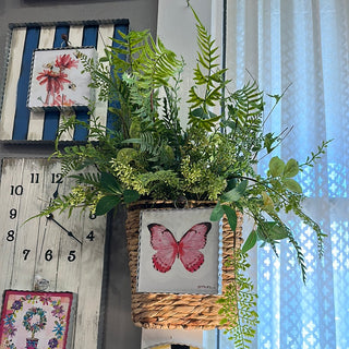 Wicker Display Basket
