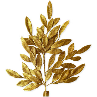 Gold Bay Leaf Glitter Spray