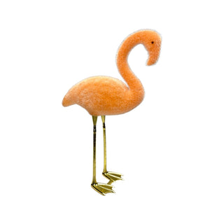 Flocked Flamingo