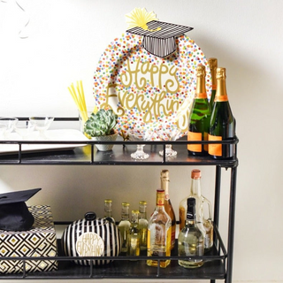 Striped Graduation Cap Big Attachment by Happy Everything!