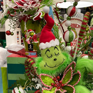 Green Monster Head Pick, 19"