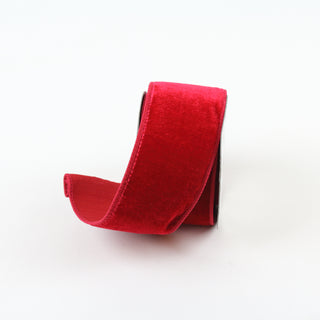 Red Velvet Ribbon, 2.5" X 10YD